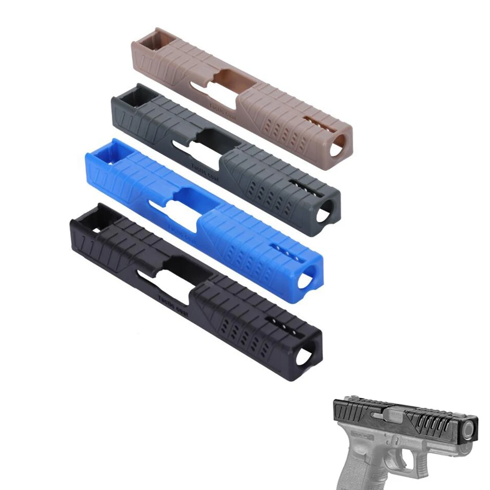 

Tactical Gear Airsoft Skin Polymer Slide Cover For Pistol Glock 17 Hunting Accessories Gun Case 4 Colors