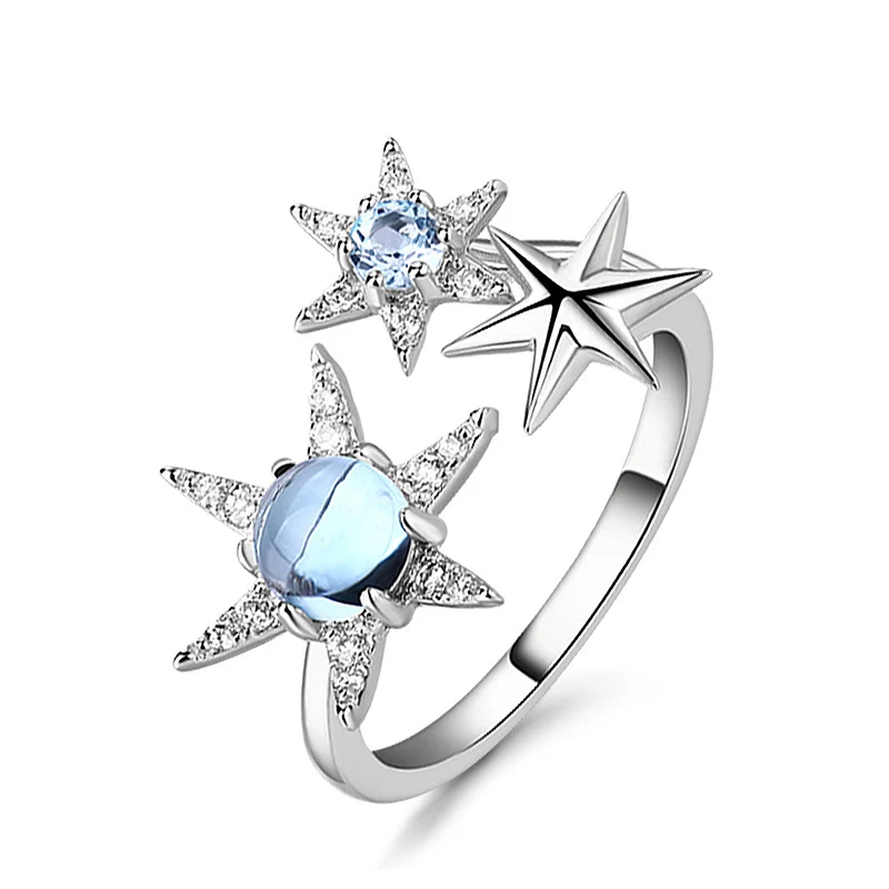 

925 пробы Серебряное кольцо 210309-12