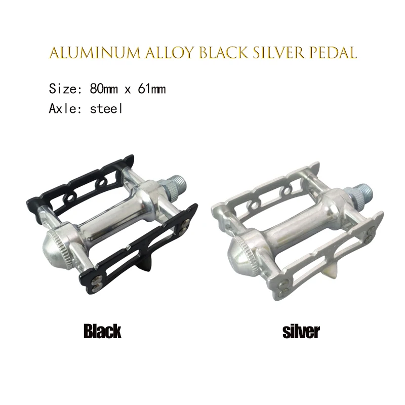 Велосипедная педаль MKS односкоростная из алюминиевого сплава|Педаль велосипеда|
