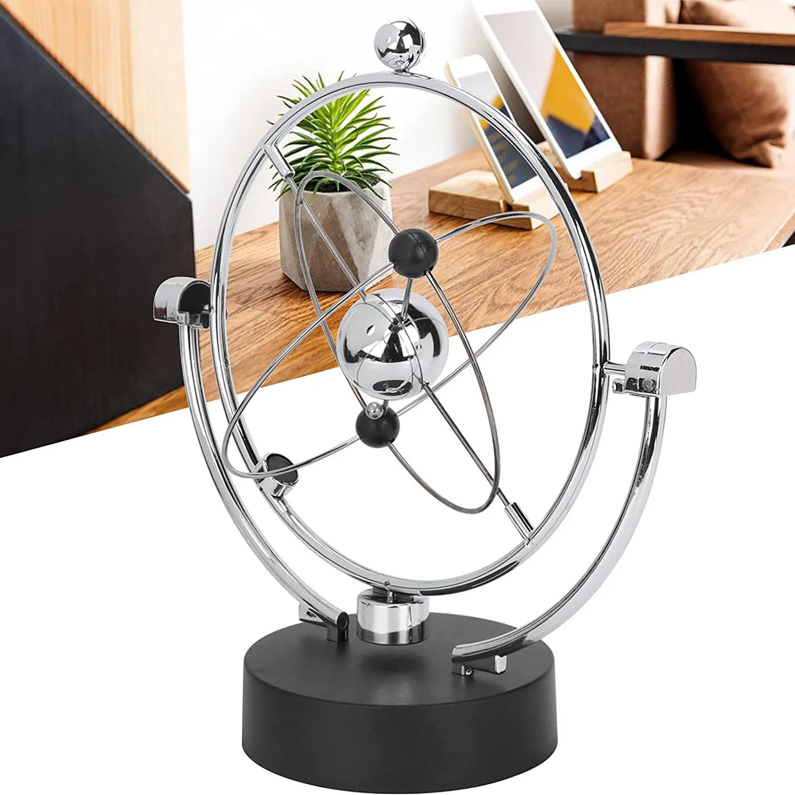 Электронная игрушка для стола с вращающимися балансирующими шариками, постоянным движением и физическими экспериментами. Рождественский подарок для детей.