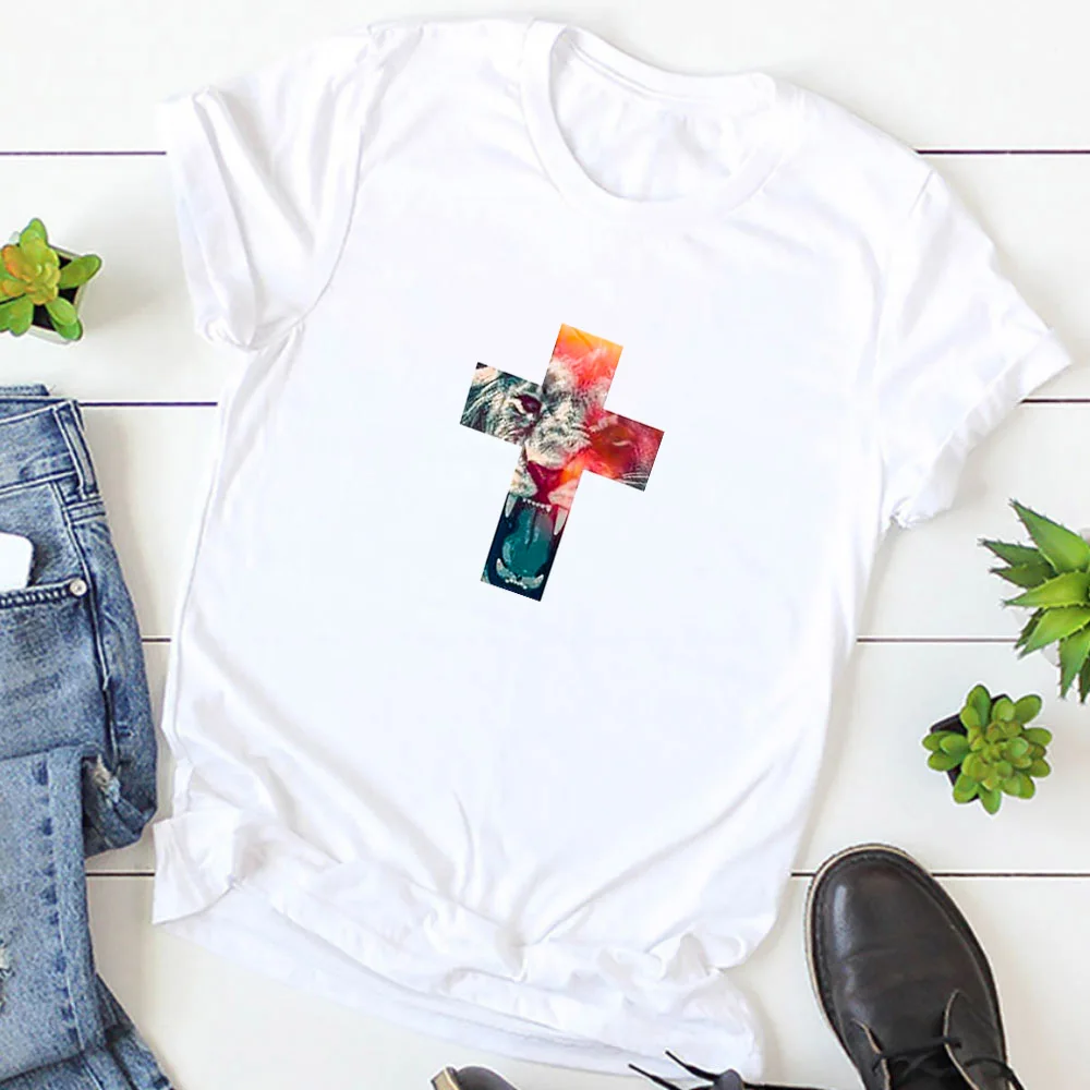 Женская забавная Футболка с принтом летняя модная женская футболка коротким