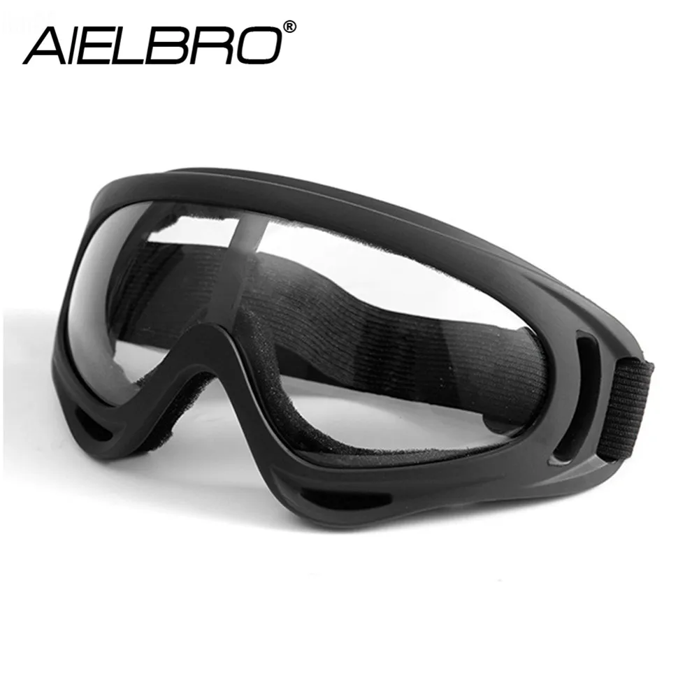 

AIELBRO Ski Mask Winter Outdoor Windproof Ski Goggles Sports Snowmobile Glasses Ski UV400 Eyewear Winter Snowmobile Glasses