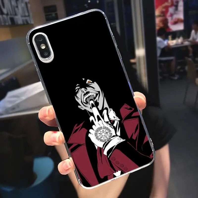 

Fullmetal Alchemist FMA Brotherhood anime Phone Case Transparent For iphone 5 s c se 6 s 7 8 11 12 plus mini x xs xr pro max