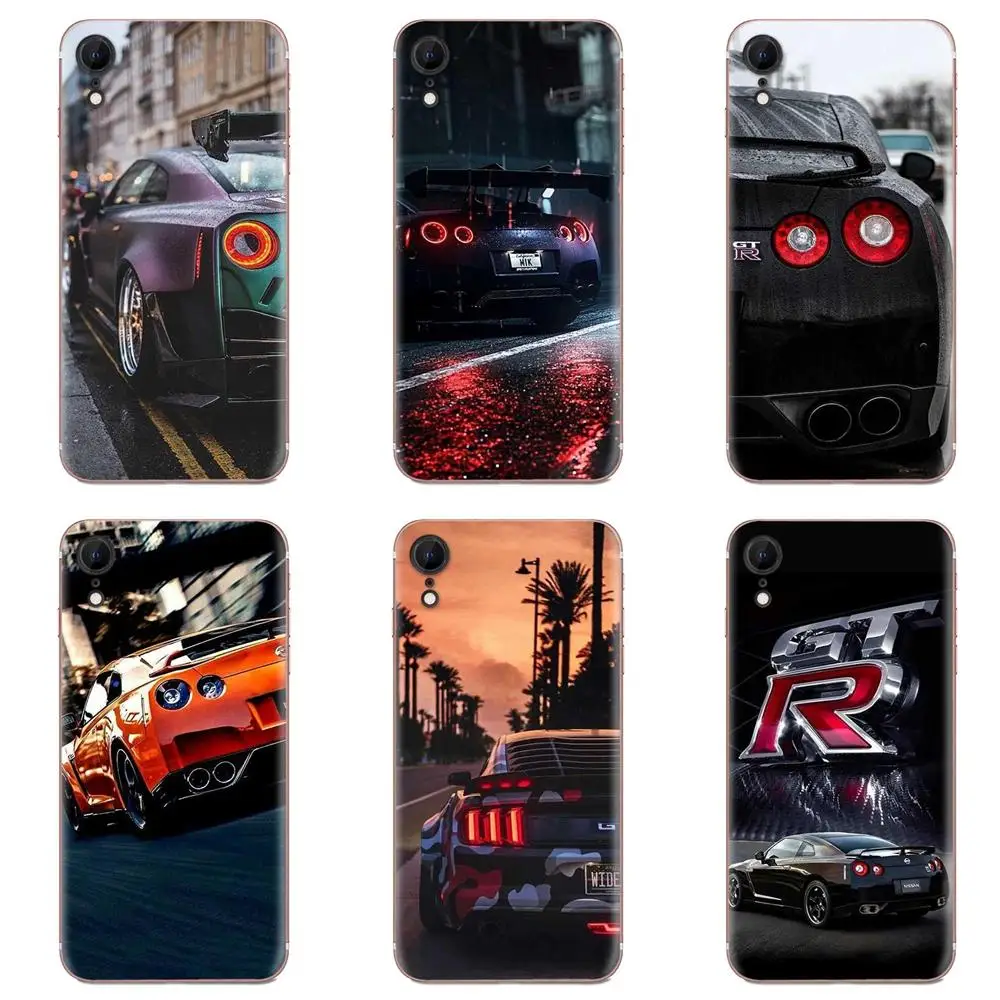 Мягкий чехол из ТПУ для Apple iPhone 11 Pro X XS Max XR 4 4S 5 5C 5S SE 6 6S 7 8 Plus Gtr Car Cool|Чехлы-накладки| |