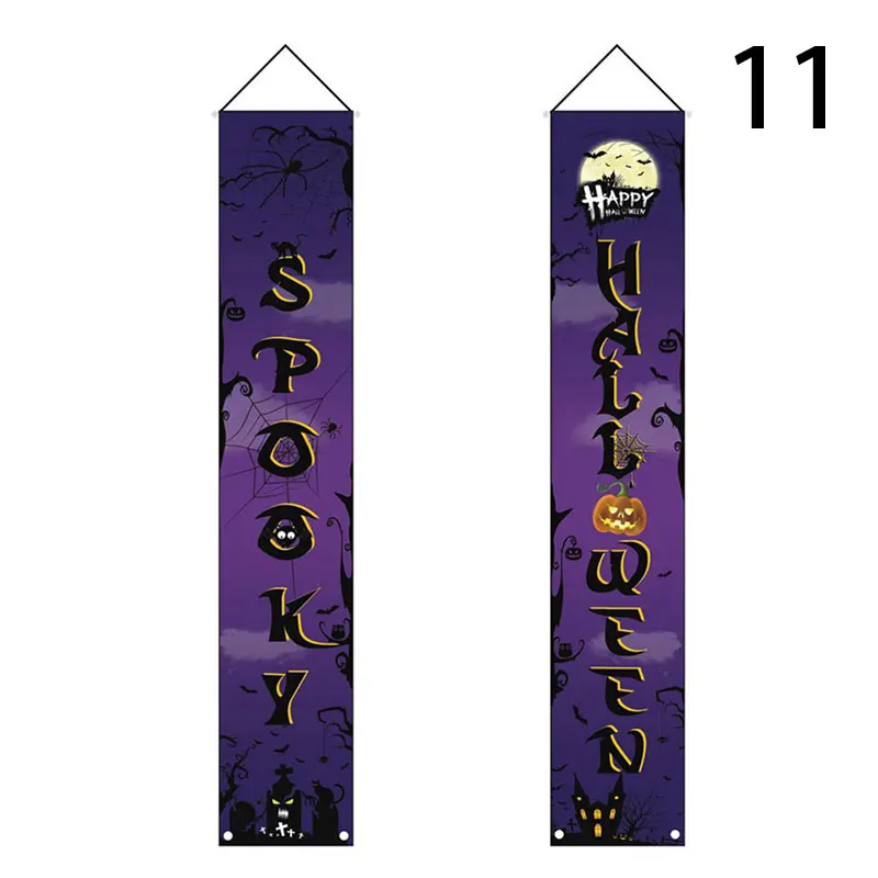 

Happy Halloween Pumpkin Flag Outdoor Banner Halloween Flag Party Decorations