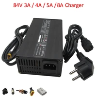 72v 3a 4a 5a 8a 10a lithium e bike bicycle charger 20s 72 volt 84v li ion motocycle forklift rv boat ebike fast charger