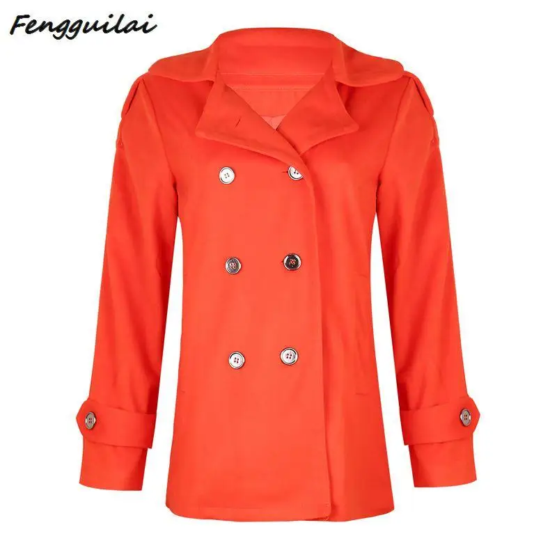 

Autumn Winter Women Woollen Coat Long Sleeve Turn-Down Collar Oversize Blazer Outwear Jacket Elegant Overcoats Loose Coat Women