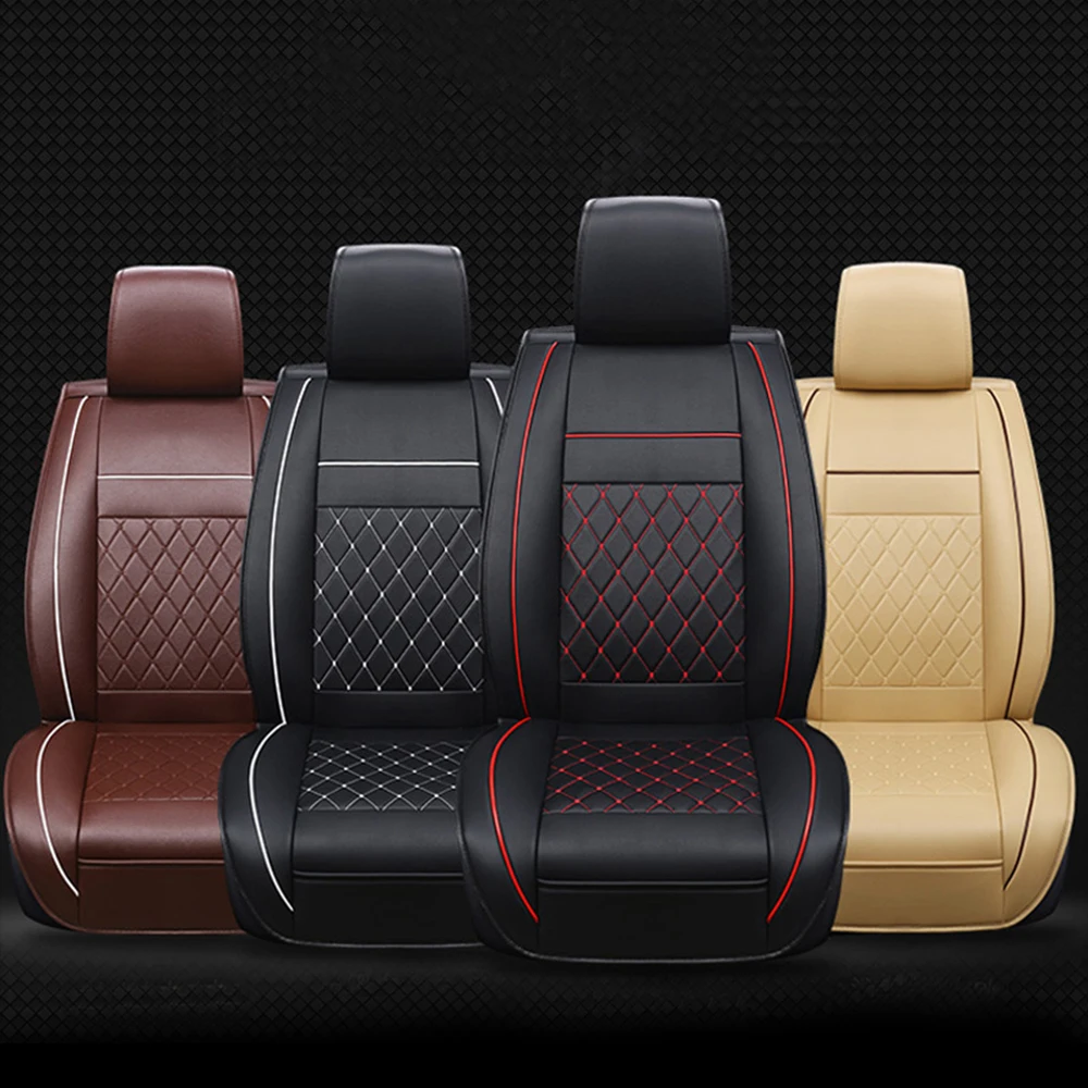 

Universal PU Leather 1 Pc Useful Car Seat Protection Car Ventilation Cushion Car Prevent Scratches Car Seat Cover