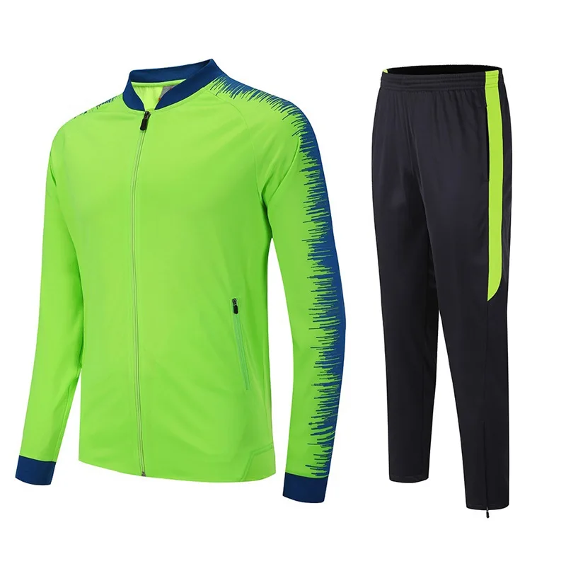 green Спортивный костюм для женщин, комплект из 2 предметов, Мужская одежда, футбольный костюм, Мужская школьная форма, спортивные костюмы, спортивный костюм для бега, беговая дорожка, костюм - Цвет: green