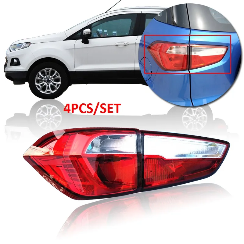 CAPQX 4 предмета в комплекте полный комплект хвост светильник для Ford Ecosport 2013 2018