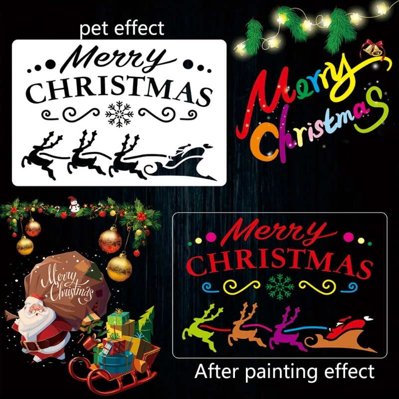 

30 Pack Valentine's Day Painting Drawing Stencils Templates Plastic DIY Crafts 1XCB