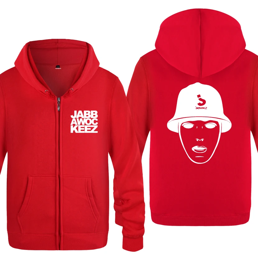 Новая Крутая толстовка Jabbawockeez модные мужские флисовые куртки на молнии с длинным