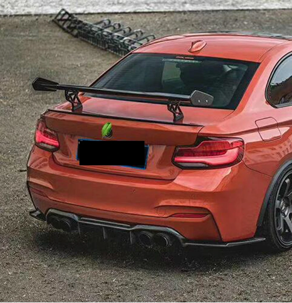 

Car Styling Exterior Carbon Fiber Modified GTS Rear Spoiler Tail Trunk Lip Wing Decoration Fit For BMW F22 F87 M2