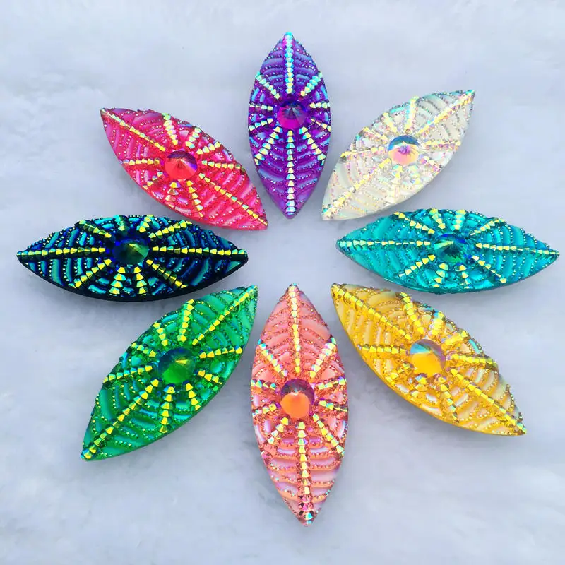 40 шт 20*50 мм паук web смола искусственные глаза кнопка DIY B84 * 5 | Дом и сад