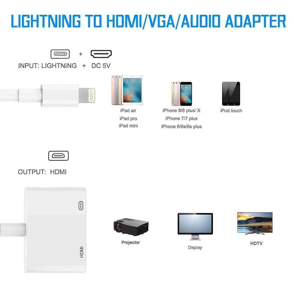 OTG адаптер для iPhone iPad Lightning к USB 3 0 кабель u-диск Мышь Клавиатура конвертер iOS13 |