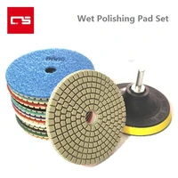 diamond polishing pad set 380mm sanding grinding disc wet polishing wheel for granite marble concrete floor ceramic