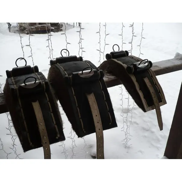 Седелка упряжная прямая с точёными колодочками для лошади | Спорт и развлечения