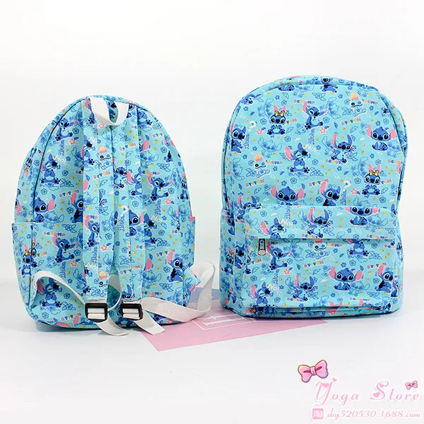 Disney стежка мультфильм детский рюкзак, сумка для школы холст tote Досуг ученик средней школы bookbag мода путешествия