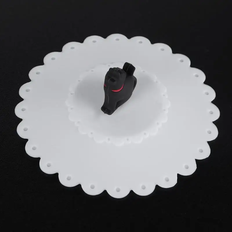 Силиконовая крышка чашки милого кота пыленепроницаемые герметичные закрытые