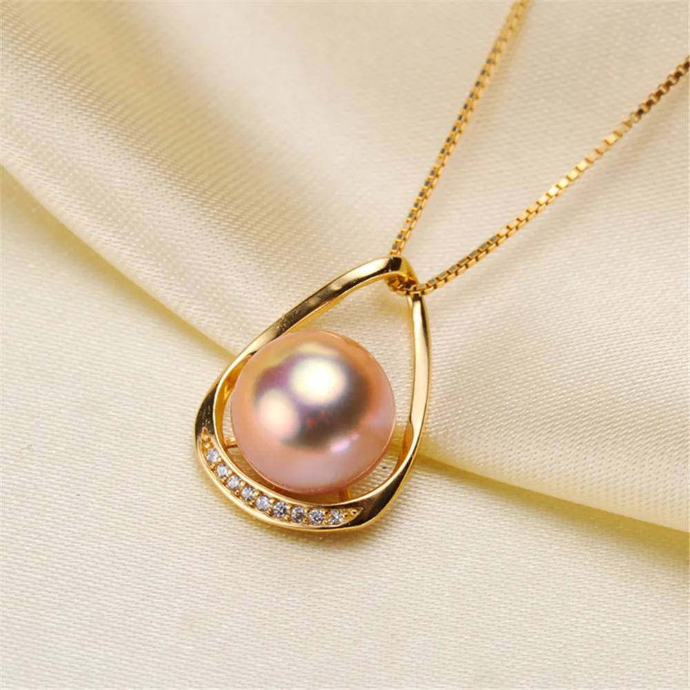 925 Серебряное жемчужное крепление Подвески Подвеска фурнитура и компонент для