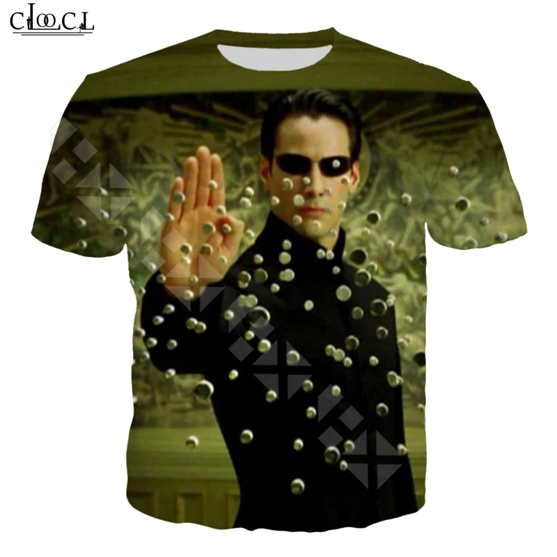 Sci fi Movies The Matrix футболка для мужчин/женщин и мужчин с 3D принтом Забавные футболки