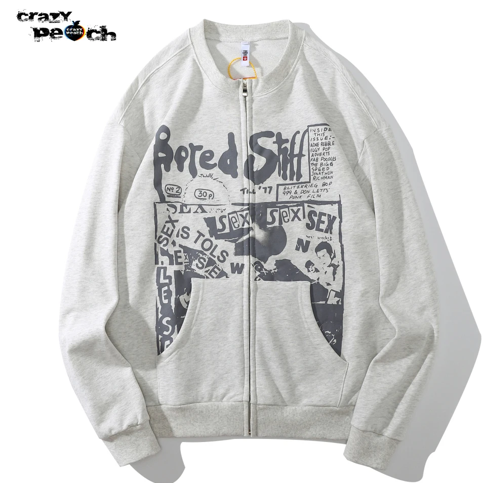 

Мужские свитшоты с бриллиантами Y2k, винтажная Готическая уличная одежда, мужская одежда, рубашка в стиле ретро, Толстовка Оверсайз с рисунко...