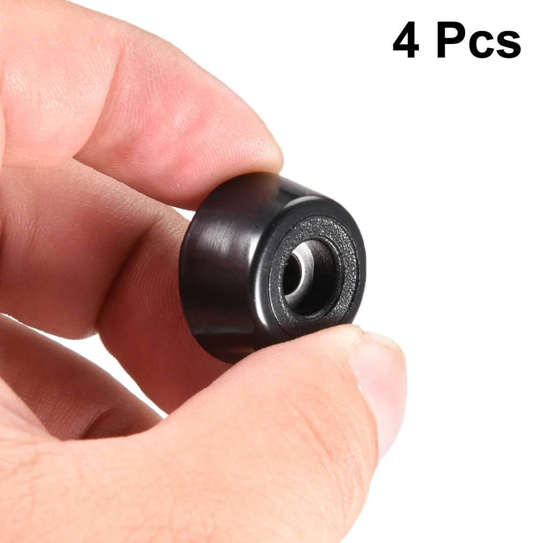 Uxcell 4 шт. резиновые ножки Бамперы колодки Черный для разделочной доски мебель