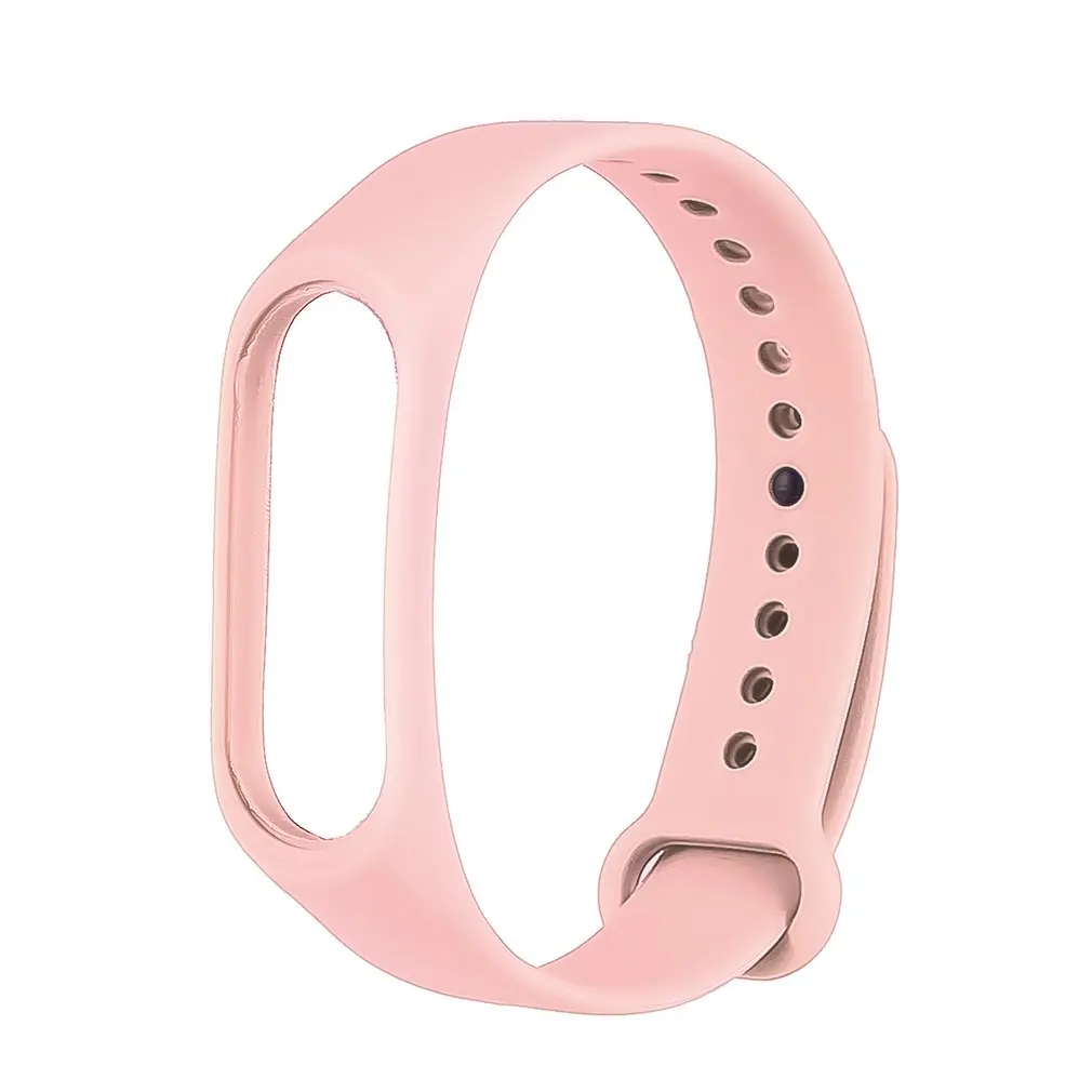 Flesh pink Красочные mi band 4 аксессуары pulseira mi band 4 ремешок сменный силиконовый ремешок для xiaomi mi4 умный Браслет - Цвет: Flesh pink