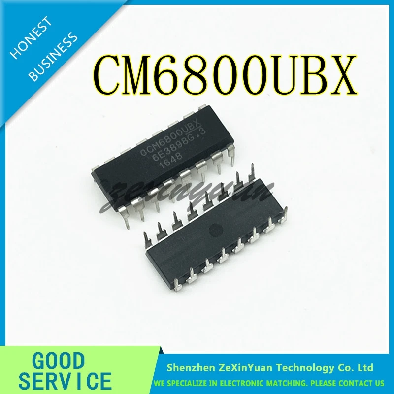 5 шт. CM6800UBX CM6800 DIP 16 лучшее качество|Аксессуары для батарей и ЗУ| |