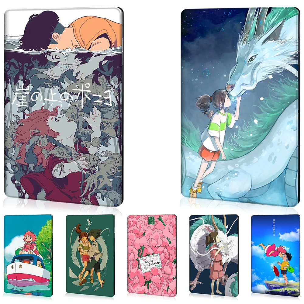 

Anime spirited away for ipad air 4/3/2/1 cover 5th 6th 7th 8th pro 11 12.9 inch case Smart mini 5 with pencil holder stand Shell
