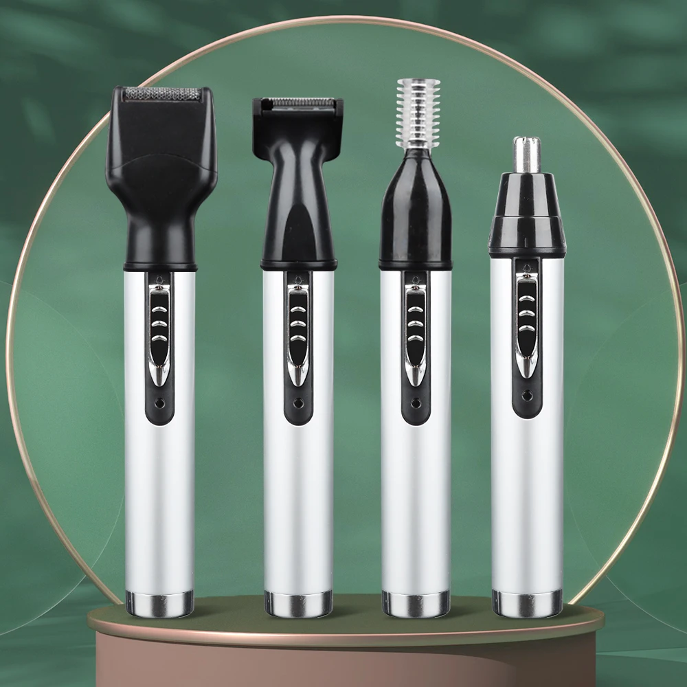 

4 в 1, мужской триммер для носа и ушей с зарядкой от USB