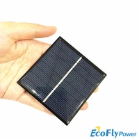mini poly solar panel 4v 160ma for charging 2 4v battery diy handmade science experiment 7070mm