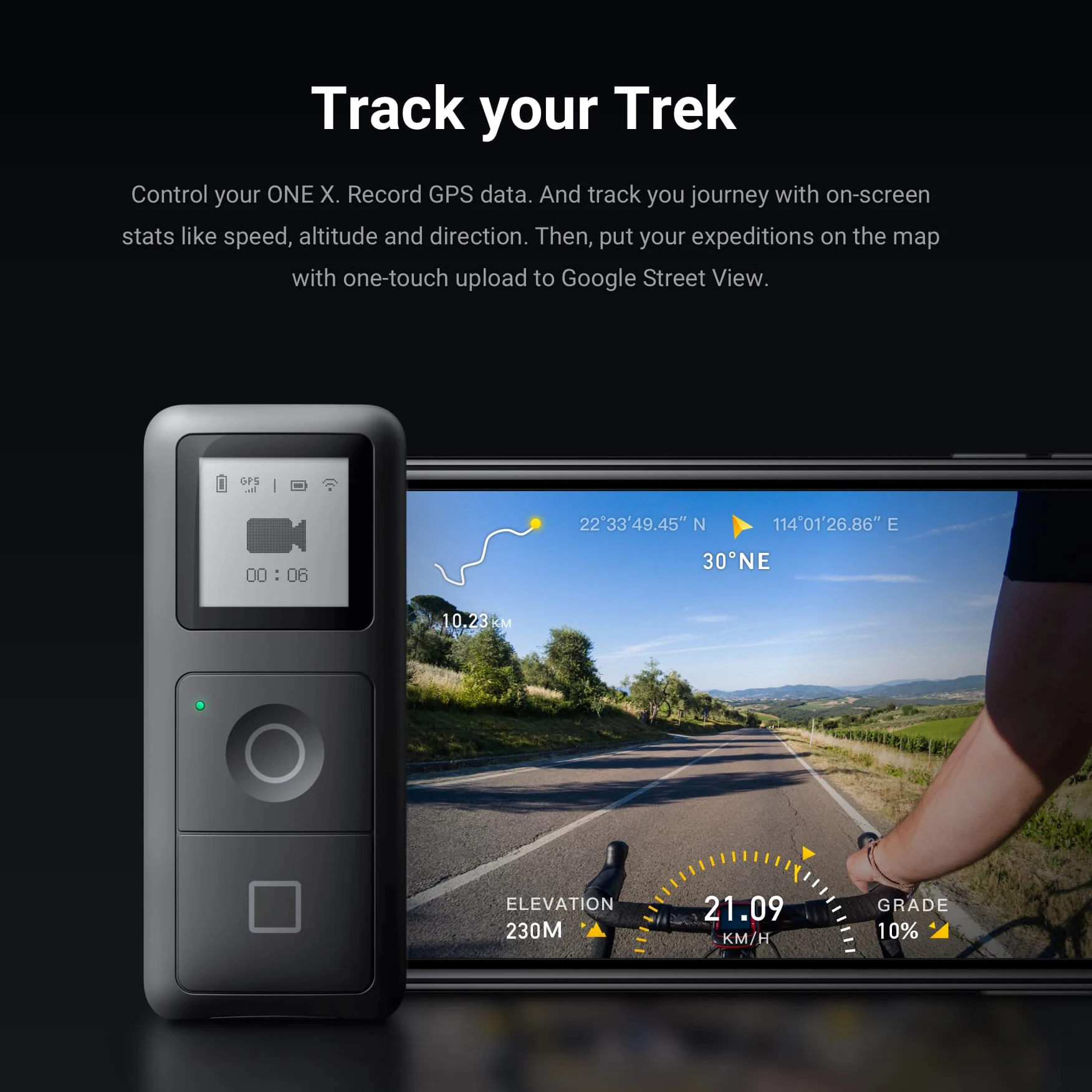 Умная Экшн-камера Insta360 ONE R /ONE X с GPS VR панорамная камера дистанционным управлением
