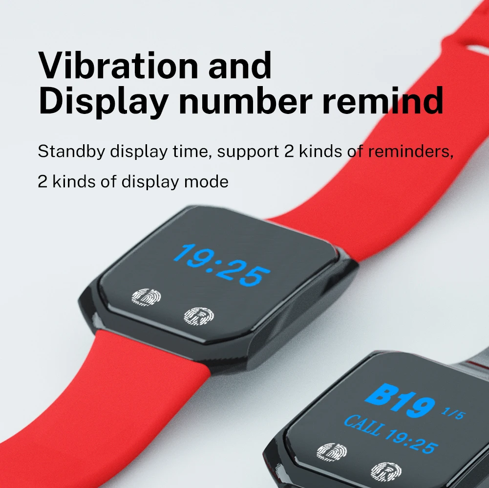 BYHUBYENG Watch Pager Menu Holder Electronic Call Button For Restaurant Catering Equipment Shop Wireless Waiter Calling System