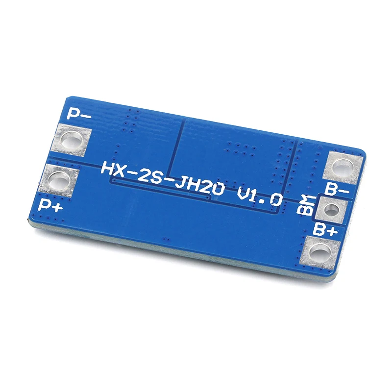 2S 10A 8,4 в 7,4 В 18650 литиевая Защитная плата BMS PCM PCB Li-Ion Lipo 2 ячейки с функцией баланса зарядное устройство защитный модуль
