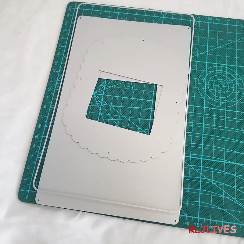 Всплывающее Подарочный держатель для карт металлические режущие штампы