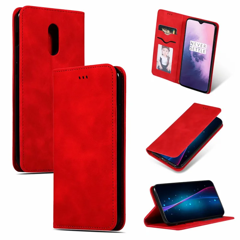 Для Oneplus 6 6T 7 Pro Роскошный чехол-бумажник из натуральной кожи с откидной крышкой для IPhone X XI XS MAX чехол для iPhone 7 8 6 6S Plus