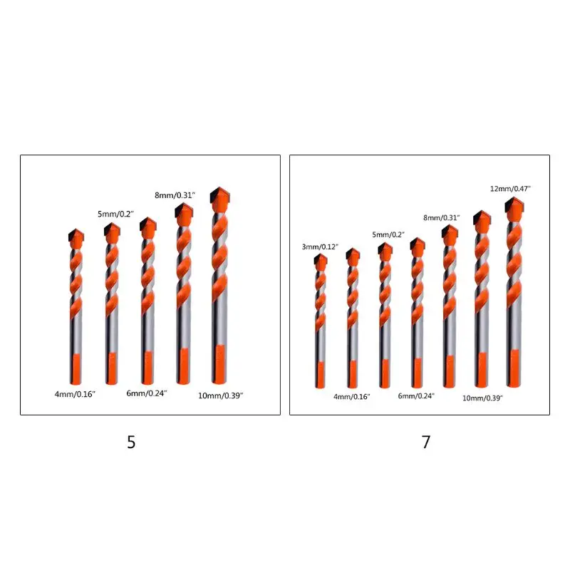 

Multifunctional Drill Bits Ceramic Glass Ultimate Punching Hole Working Sets C7AC