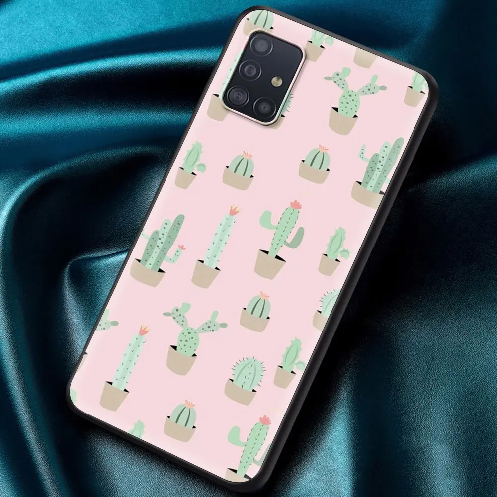 

Phone Case for Samsung Galaxy A21S EU A12 A51 A71 A31 A02S A41 A52 A72 A32 5G Soft Shockproof Cover Coque Cute Cartoon Vactus