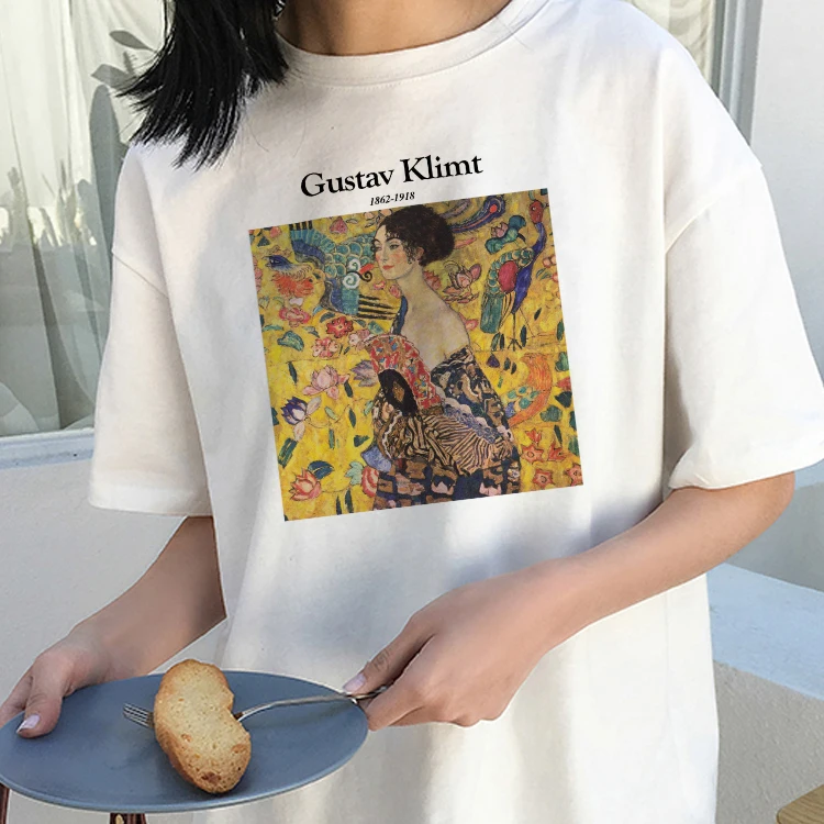 Фото Женская футболка с буквенным принтом Gustav винтажный Топ в стиле Харадзюку