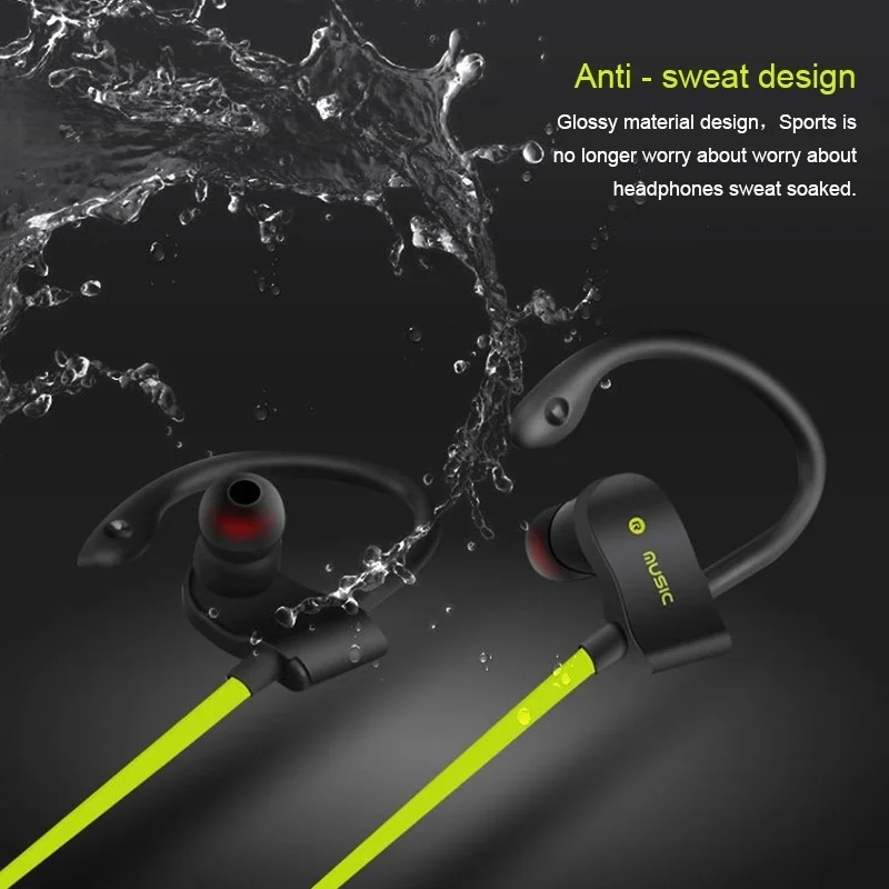 

Bluetooth headset neck band wireless headset in-ear bass stereo headset sports running headset mobile phone wireless headphones
