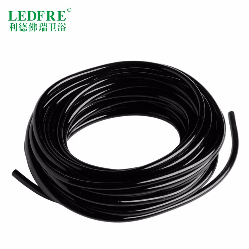

FP165005 IDof 4 8 9 13 Soft Black Pvc Water Tube Plumbing Hose Reel Rirrigation Hose Garden Pipe Plant Magic Hose