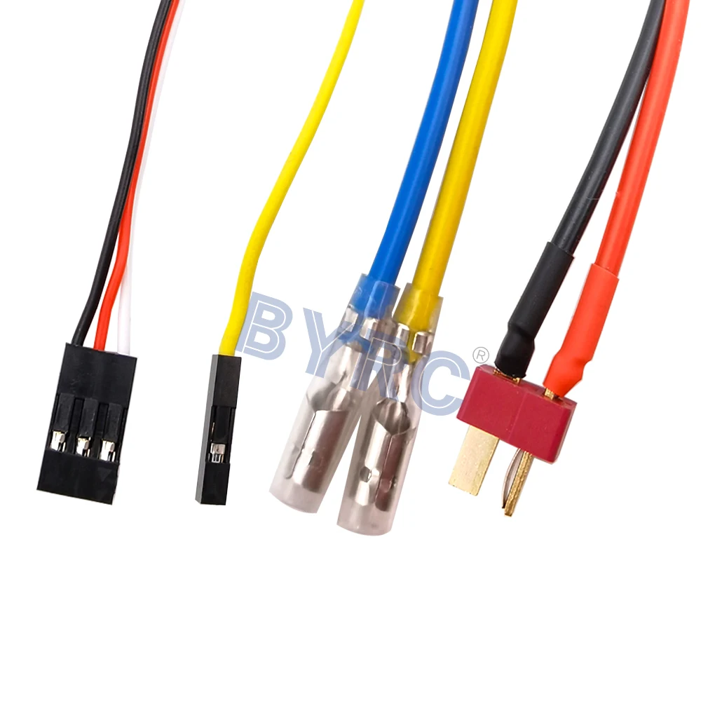 1PC Dual Way Bidirectional Brushed Electric Speed Controller 40A x 2 Mixed Control ESC 6-15V for RC Tank/Speed Difference Boat | Игрушки и