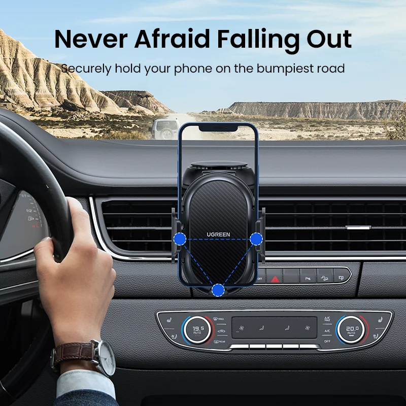 ugreen car phone holder stand gravity dashboard phone holder universial mobile phone support for iphone 13 12 pro xiaomi samsung free global shipping