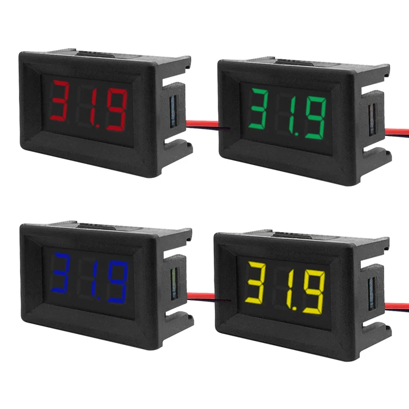 Цифровой вольтметр 1 шт. 4 5 30 в пост. Тока|Измерители напряжения| |