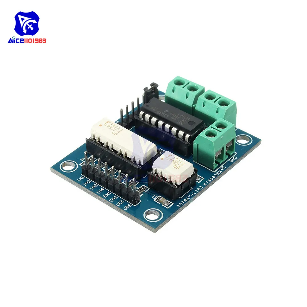 Diymore L293D Драйвер шагового двигателя постоянного тока двойной h мост