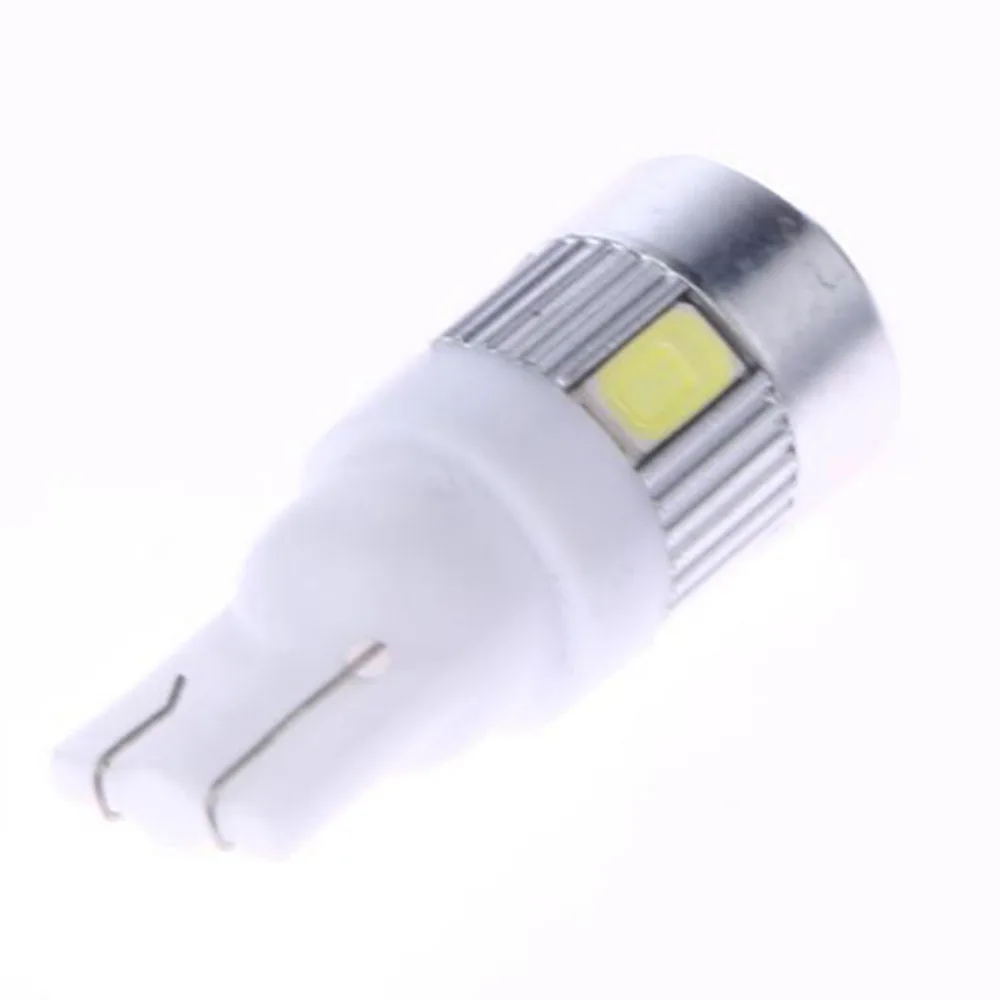 2 шт. Автомобильные светодиодные лампы T10 6 SMD 12 В 6500 К W5W | Автомобили и мотоциклы