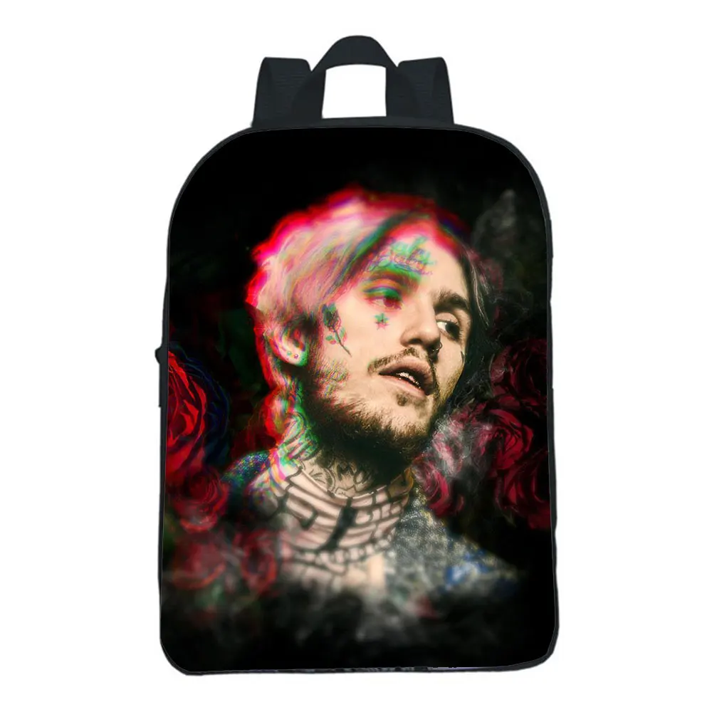 

Lil Peep Backpack Fashion Design Children Bag Boys Girls Bags Student Bookbag multifunction Travel Rucksack