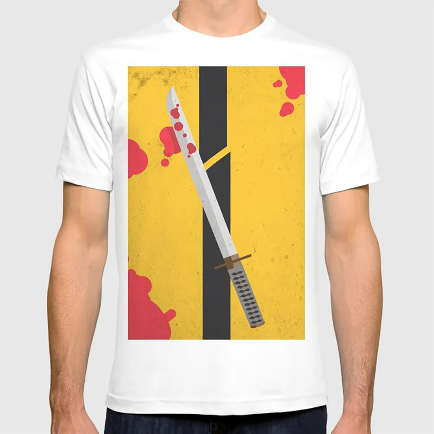 KILL BILL Tribute футболка векторная Тарантино Квентин аниме японский меч Самурай дань