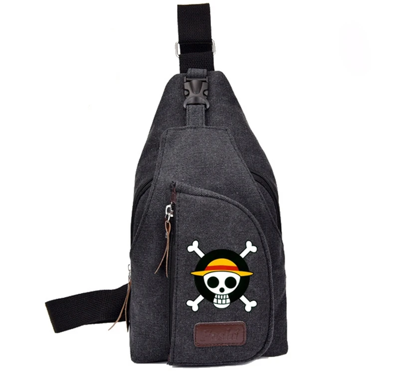 Холщовая нагрудная сумка Luffy для косплея трафальгара Ло в стиле аниме сплошной